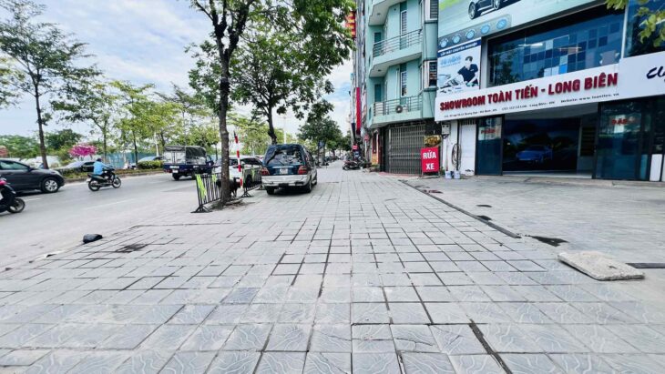 nhà đẹp Cổ Linh, 90m x 4 tầng, mặt tiền 5m, 2 vỉa hè, ôtô tránh, dừng đỗ