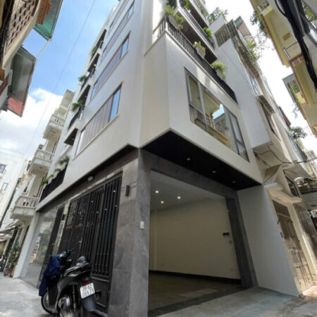 BÁN CĂN NHÀ 6 TẦNG NGỌC THỤY – THANG MÁY – 2 MẶT NGÕ