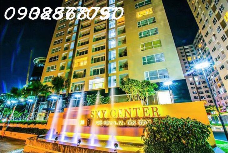 CĂN HỘ SKY CENTER – PHỔ QUANG, TÂN BÌNH – 2,2 TỶ – 36M2 – HƯỚNG NAM – SỔ HỒNG