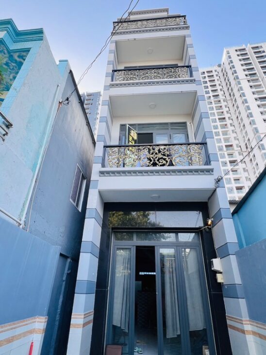 ???? NHÀ ĐẸP 4 TẦNG – 5PN – HẺM 4M – GẦN CHUNG CƯ AQUA, ĐƯỜNG CÂY SUNG – QUẬN 8 – NHỈNH 5 TỶ