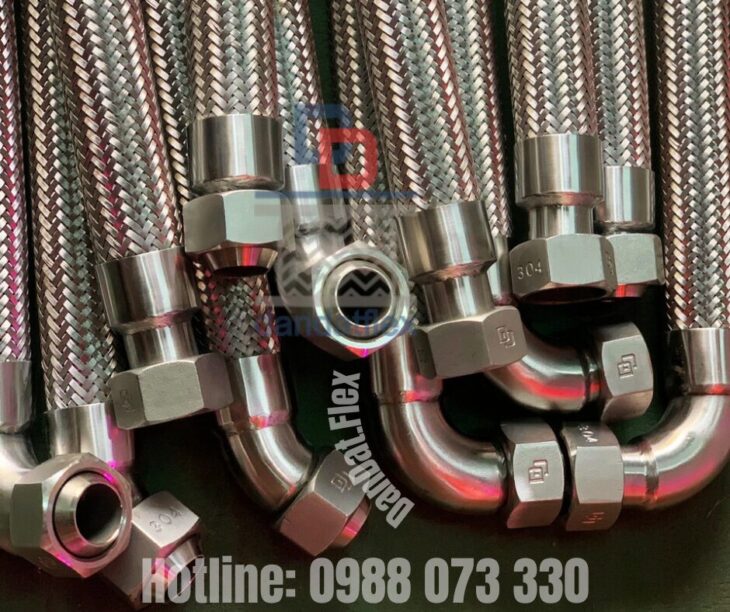 ỐNG MỀM INOX 304 | ỐNG MỀM CÔNG NGHIỆP CHỊU NHIỆT CAO | ỐNG MỀM INOX CÓ BỌC PJ CHỐNG CHÁY|ỐNG MỀM