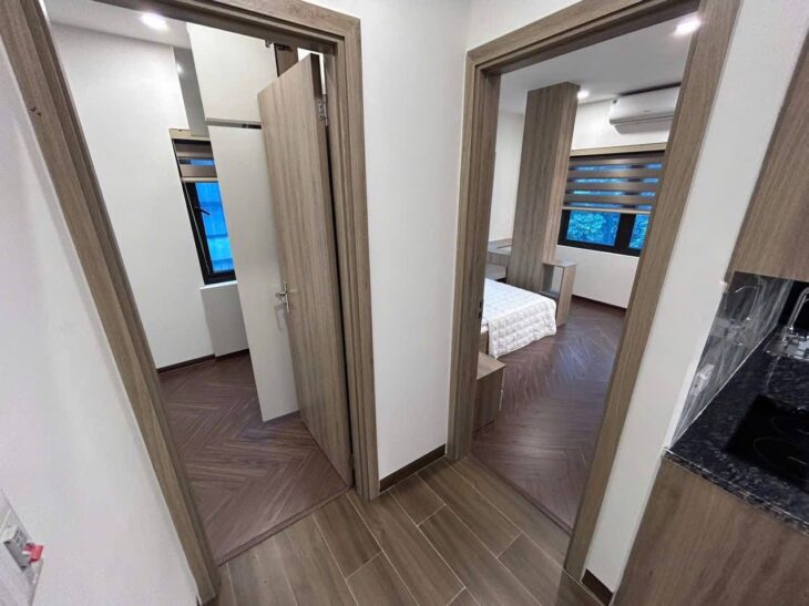 Tòa Apartment (Căn Hộ Dịch Vụ)-Lô Góc Hoàng Quốc Việt 73/110mx9Tầng,MT 6.6m 48.8 Tỷ