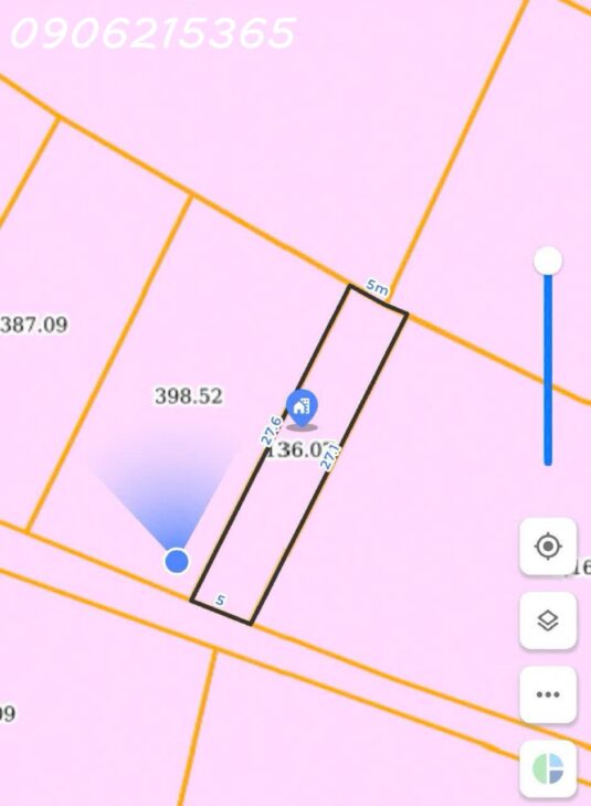 CC Tôi cần bán lô đất 130.5m2, tại Văn Sơn, Hoàng Văn Thụ, Chương Mỹ, dt thực tế 136m2, ngõ thông,