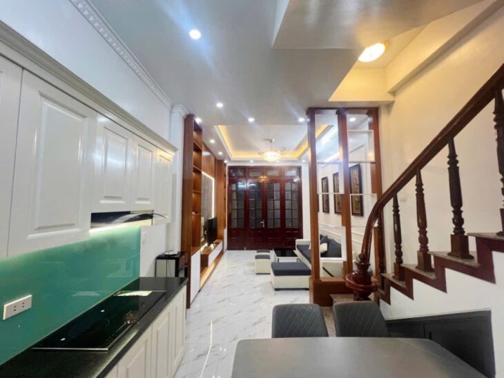 BÁN NHÀ Ở THỤY KHUÊ, 5 TẦNG, NỘI THẤT SIÊU ĐẦY ĐỦ, NGÕ THOÁNG MÁT