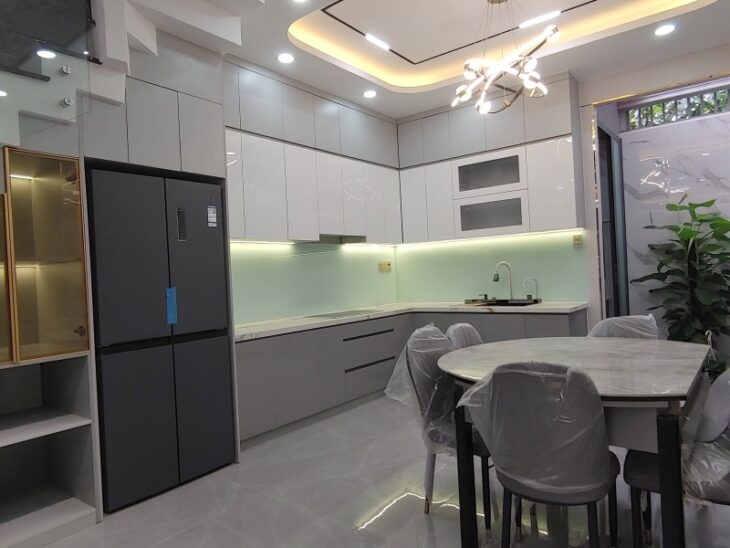 Ngay Xóm Đạo, Nhà 5 Tầng Gò Vấp 61m2, Hẻm xe tải, 4x15m, 4PN, Chỉ 7.5 T.Ỷ