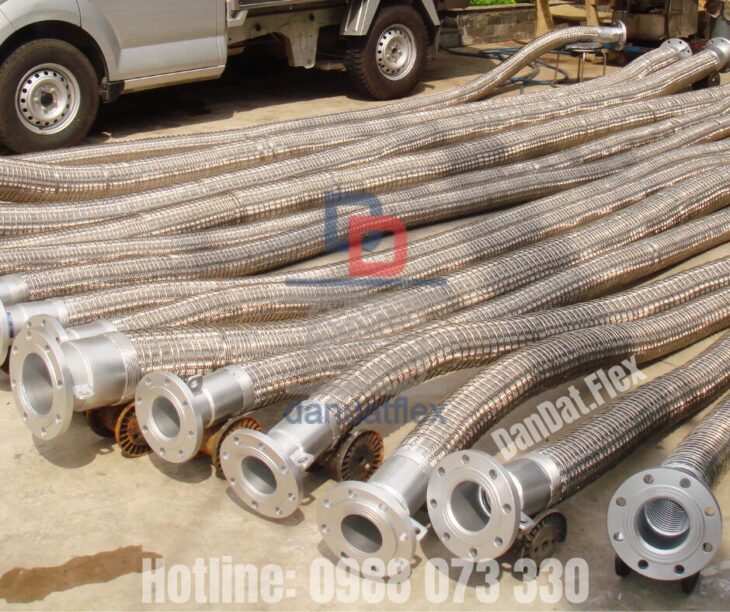ỐNG MỀM INOX 304 | ỐNG MỀM CÔNG NGHIỆP CHỊU NHIỆT CAO | ỐNG MỀM INOX CÓ BỌC PJ CHỐNG CHÁY|ỐNG MỀM