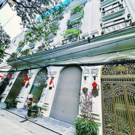 bán nhà Tân Mai, Kim Đồng, Hoàng Mai, 90m 5T MT5M phân lô, oto thiên đường đáng sống bậc nhất quận.