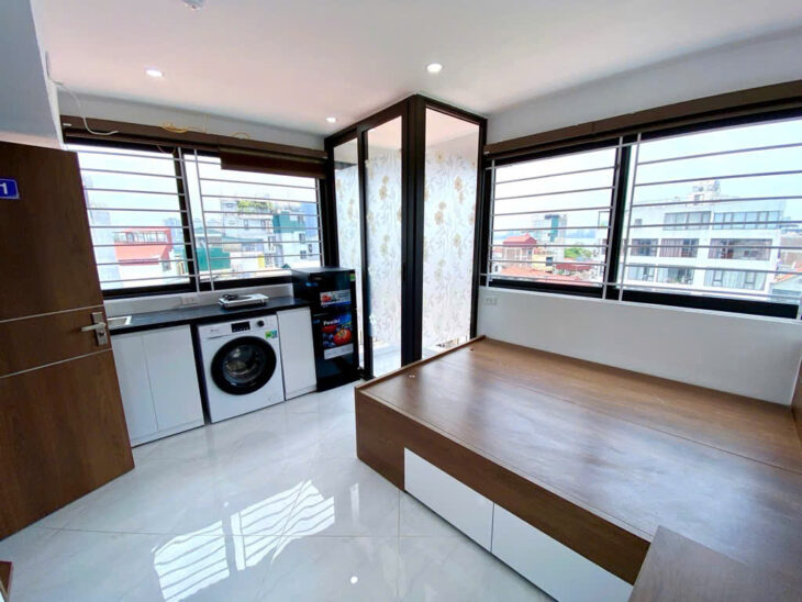 BÁN NHÀ LẠC LONG QUÂN – 60M x 7 TẦNG THANG MÁY – FULL NỘI THẤT – GẦN Ô TÔ – PHÂN LÔ – GIÁ 18.5 TỶ