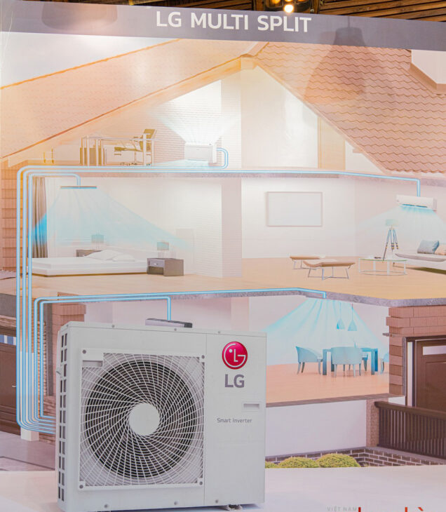 Đơn vị thi công Máy lạnh MULTI LG giá đại lý – tiết kiệm điện năng và giảm chi phí
