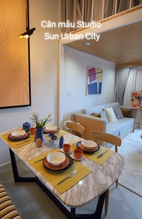 Căn hộ studio – tòa P8 dự án Sun Urban City Hà Nam (P80943)
