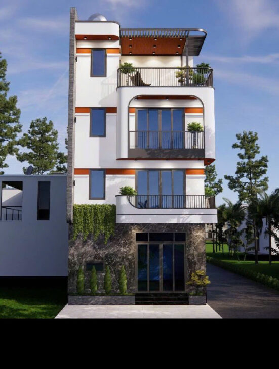 NHÀ MỚI KÍNH KOONG – GẦN Ô TÔ – NGÕ THÔNG 150m2 – MT 7m GIÁ CHỈ HƠN 5,5 TỶ.