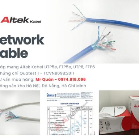 Cáp mạng Altek Kabel – TCVN8698:2011 Cáp mạng Altek Kabel – TCVN8698:2011