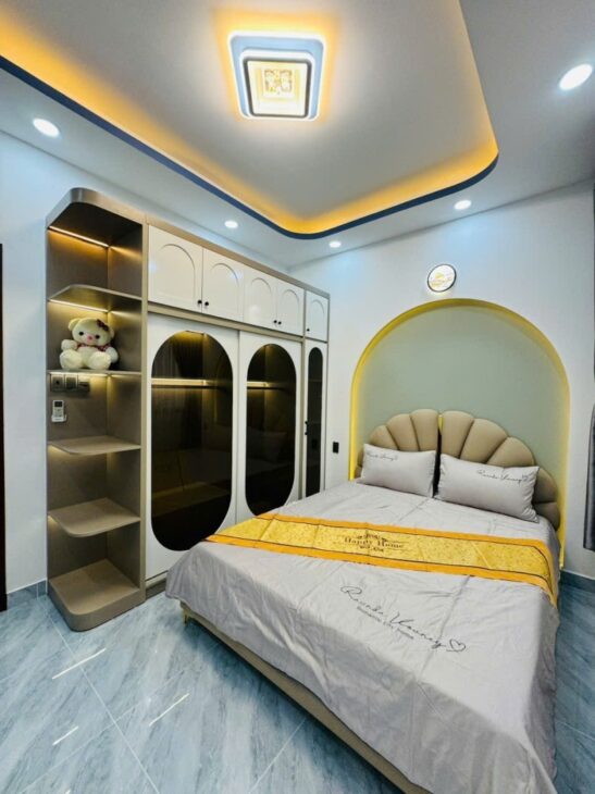 Ngay chợ Thạch Đà, Nhà 4 Tầng Gò Vấp P9, 44m2, OTO ngủ nhà, 4×12, Chỉ 8.45 Tỷ