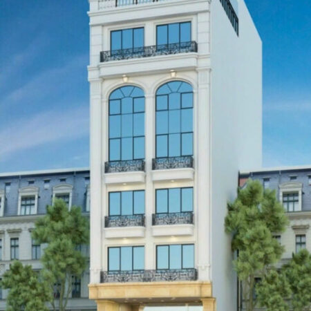 BÁN TÒA KHÁCH SẠN MẶT PHỐ KHƯƠNG ĐÌNH – DT 300TR/TH – 140M² x 8T CÓ HẦM – GIÁ 89 TỶ