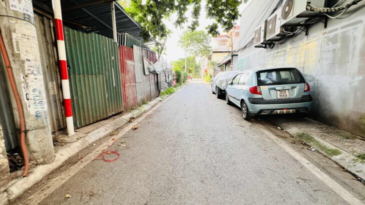 bán nhà Đức Giang, 80m, vỉa hè, 2 mặt ôtô tránh, cách cầu Đông Trù 300m