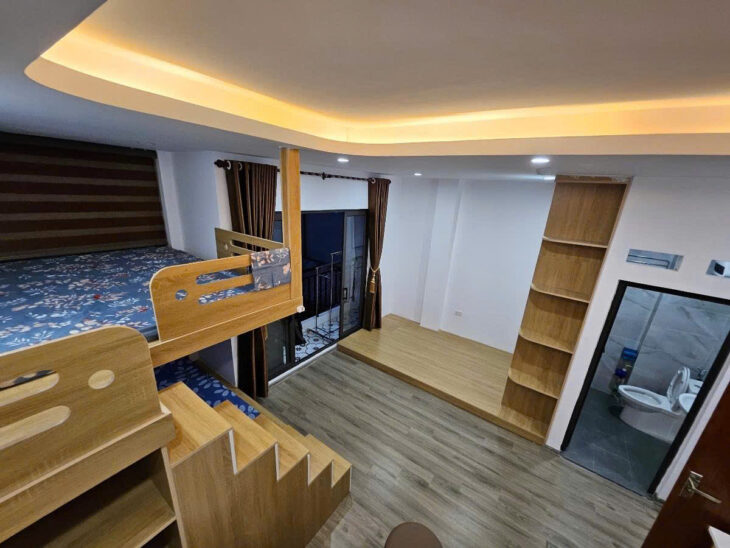 CCMN PHƯƠNG LIỆT THANG MÁY – 18 PHÒNG KK – Dt 63m2 8 tầng mt 5.5m Giá 19 tỷ