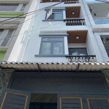 BÁN NHÀ 4 TẦNG MỚI – HẺM XE HƠI THÔNG – GẦN LÊ VĂN QUỚI – GIÁ HƠN 6 TỶ