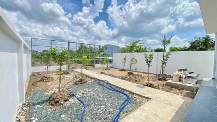 Bán nhà Biệt thự vườn Cần Giuộc, Long An 1000m (11×91), có 200m thổ, chỉ 4.8 tỷ