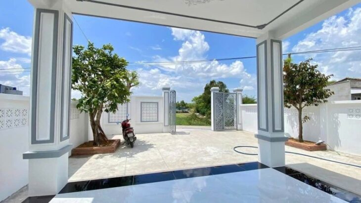 Bán nhà Biệt thự vườn Cần Giuộc, Long An 1000m (11×91), có 200m thổ, chỉ 4.8 tỷ