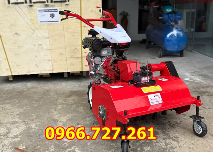 Máy cắt cỏ trục băm Kawasaki TBD800 – Giải pháp dọn cỏ chuyên nghiệp cho mọi địa hình