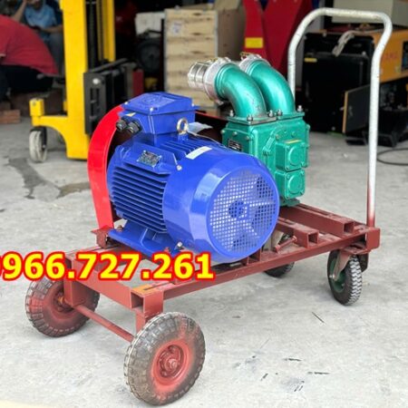 Máy bơm hút bùn chất thải lẫn rác 2 đầu họng 100mm chống tắc 15KW Máy bơm hút bùn chất thải lẫn rác 2 đầu họng 100mm chống tắc 15KW