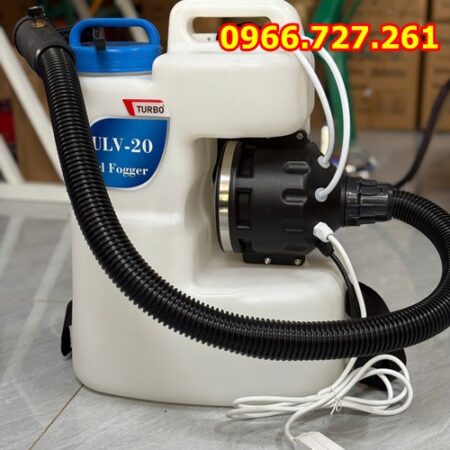 Máy phun thuốc diệt muỗi chạy điện Turbo ULV-20 Máy phun thuốc diệt muỗi chạy điện Turbo ULV-20