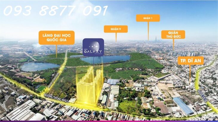 NEW GALAXY – SHOPHOUSE SL.12, 150M², GIÁ 5 TỶ – VỊ TRÍ VÀNG DĨ AN, BÌNH DƯƠNG