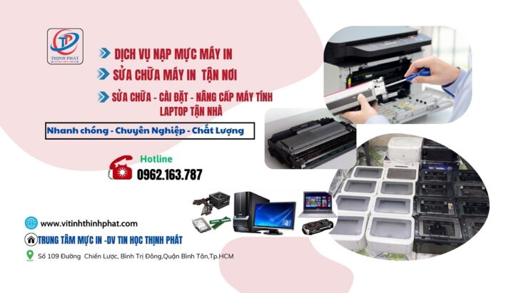 Dịch vụ nạp mực, sửa chữa máy in tận nơi uy tín Dịch vụ nạp mực, sửa chữa máy in tận nơi uy tín