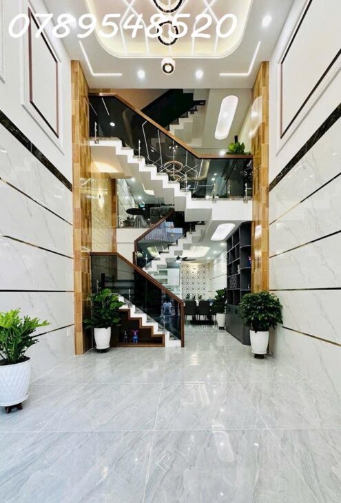 NHÀ 5 TẦNG CAO CẤP GẦN TÊN LỬA – KHU PHÂN LÔ ĐỒNG BỘ – FULL NỘI THẤT – SỔ HOÀN CÔNG 2025