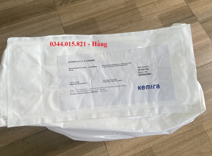 Polymer Anion, Superfloc A1300, Superfloc 8615, lắng tụ tách bùn và hữu cơ, tăng chất lượng nước ao