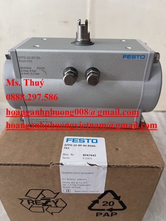 Festo DFPD-20-RP-90-RS60-F03 – Van chính hãng, hàng mới 100%