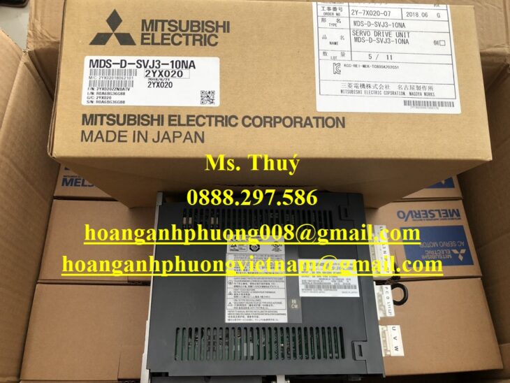 Bộ điều khiển MDS-D-SVJ3-10NA của Mitsubishi – Giá siêu ưu đãi