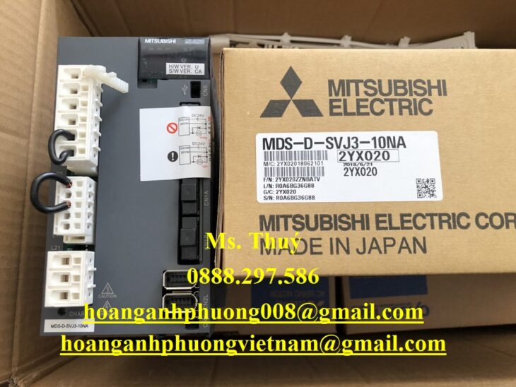Bộ điều khiển MDS-D-SVJ3-10NA của Mitsubishi – Giá siêu ưu đãi