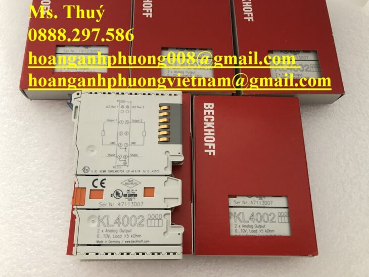 Hoàng Anh Phương – Module Beckhoff KL4002 mới