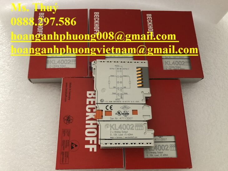 Hoàng Anh Phương – Module Beckhoff KL4002 mới