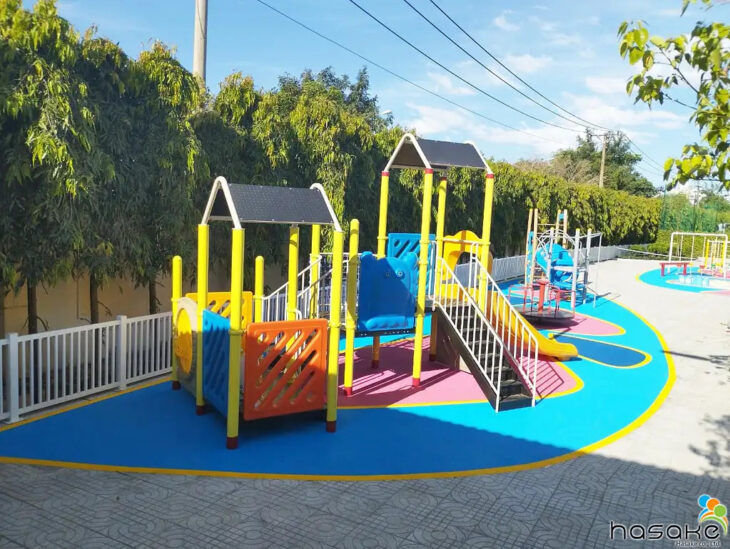 Lắp đặt sàn cao su epdm an toàn cho sân chơi trẻ em
