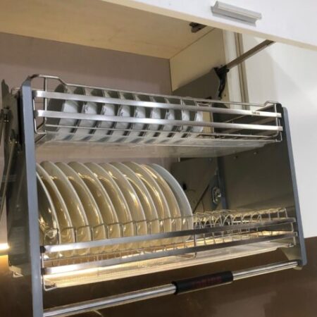 Kệ bát đĩa nâng hạ di động thông minh, hiện đại, cao cấp TaKing Kệ bát đĩa nâng hạ di động thông minh, hiện đại, cao cấp TaKing