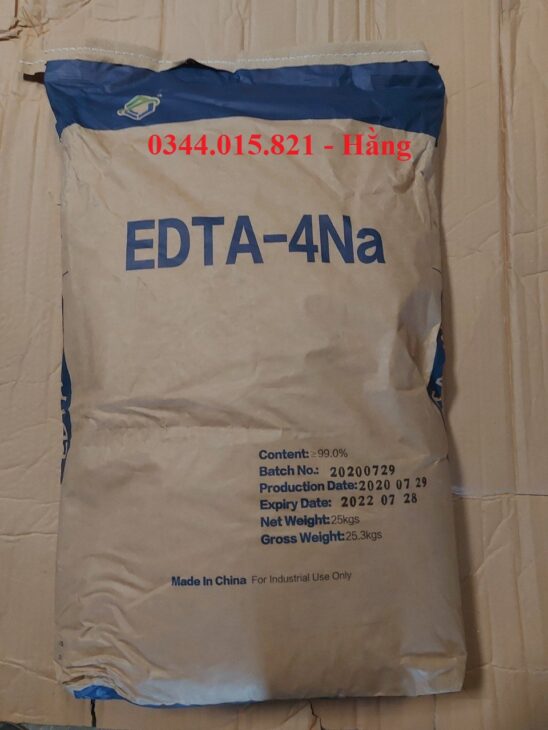 Edta 2Na, Edta 4Na, edta khử phèn, kim loại nặng trong ao