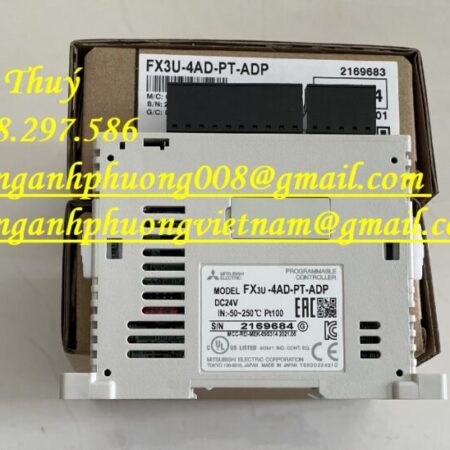 Module giá ưu đãi – Mitsubishi FX3U-4AD-PT-ADP – New Module giá ưu đãi – Mitsubishi FX3U-4AD-PT-ADP – New
