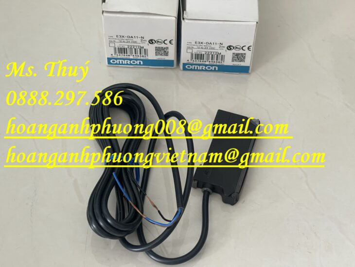 Omron E3X-DA11-N – Cảm biến mới 100% – Cty Hoàng Anh Phương