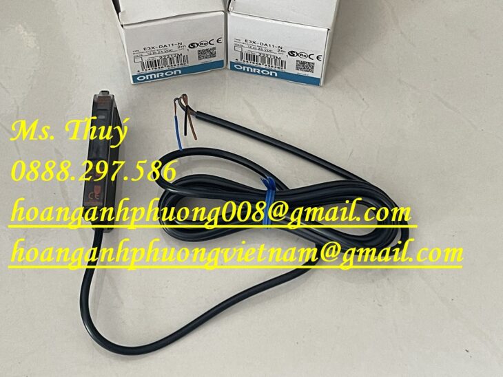Omron E3X-DA11-N – Cảm biến mới 100% – Cty Hoàng Anh Phương