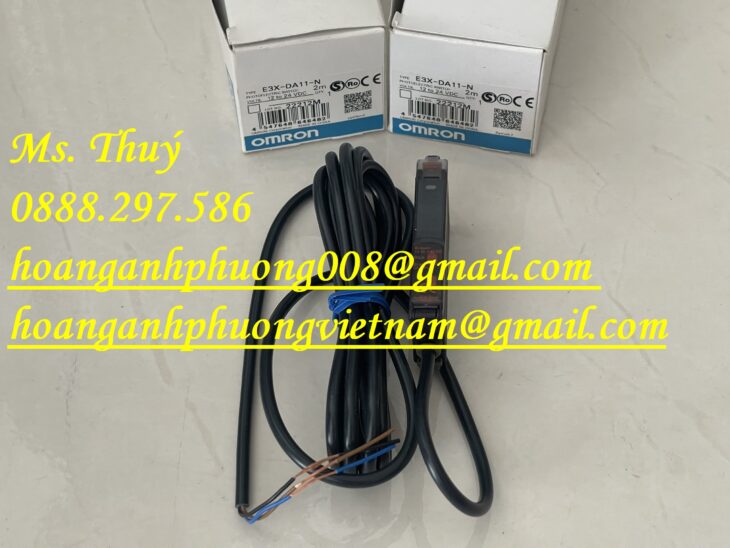 Omron E3X-DA11-N – Cảm biến mới 100% – Cty Hoàng Anh Phương