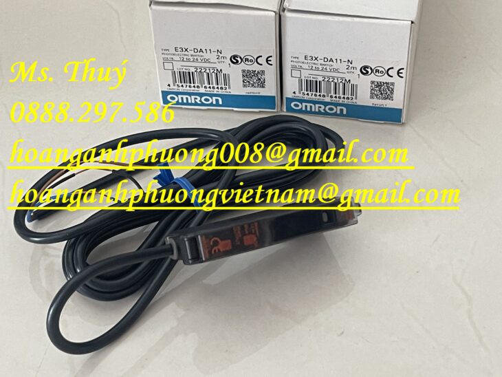 Omron E3X-DA11-N – Cảm biến mới 100% – Cty Hoàng Anh Phương