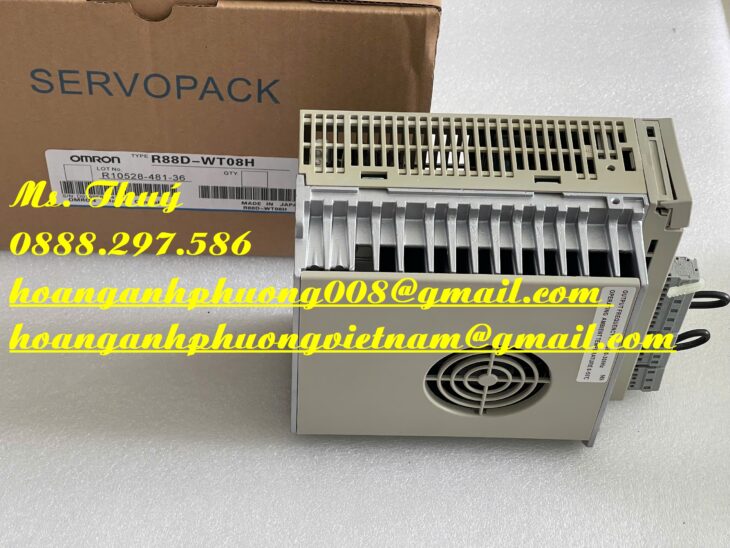 Chuyên hàng Omron – Servo Driver R88D-WT08H – Bình Dương