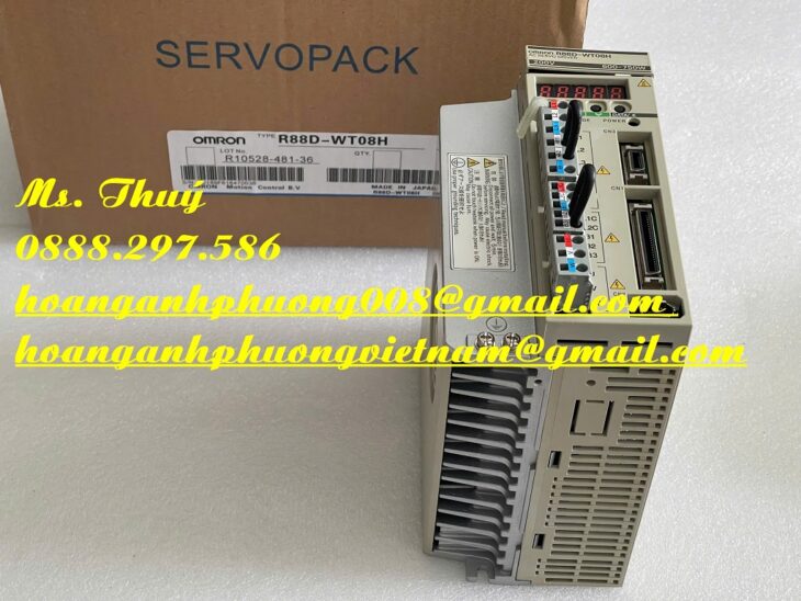Chuyên hàng Omron – Servo Driver R88D-WT08H – Bình Dương