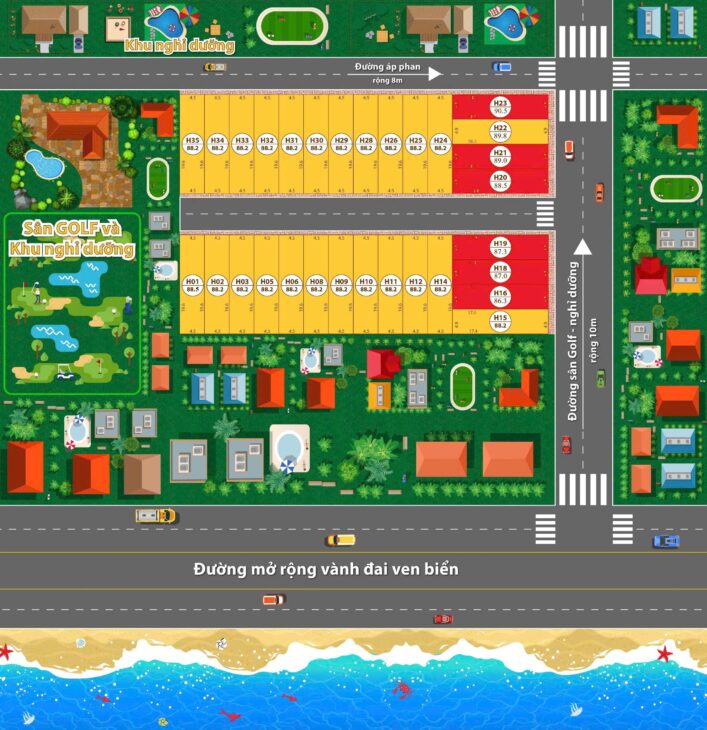 Đất nền Quất Lâm 2.5 tỷ – 100m2 ngay sau resort 5 sao, sát biển – Nguyễn Hùng BĐS – 0989333012