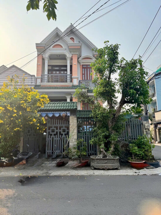 BIỆT THỰ NGANG 8.4M LÔ GÓC 2 MẶT TIỀN – NGUYỄN THỊ THƠI, Q.12