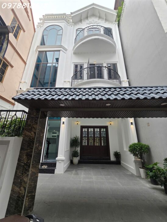 PHÚ THƯỢNG ,TÂY HỒ. Chính Chủ Bán Nhà 4 Tầng Mói, 81m2, Măth Tiền 7.6 m, Ô TÔ vào tận nhà… 12.8