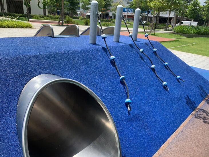Lắp đặt sàn cao su epdm an toàn cho sân chơi trẻ em