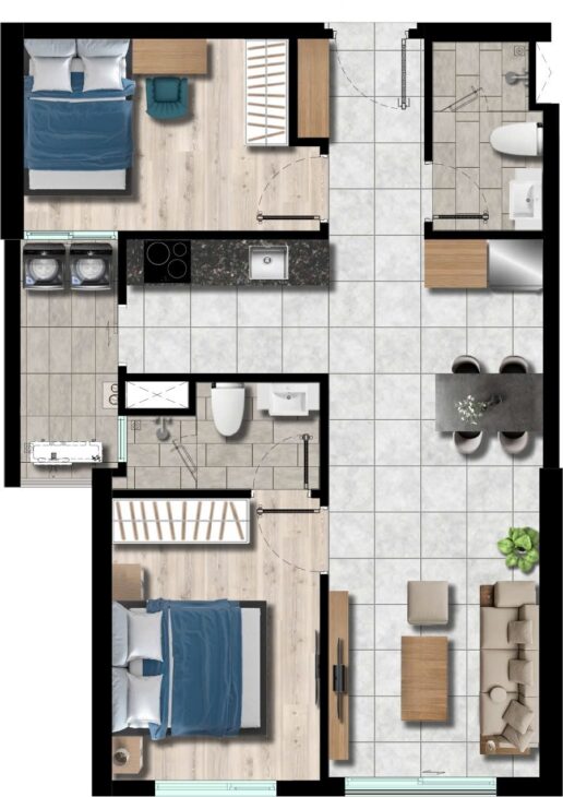 CĂN HỘ ĐẸP – GIÁ TỐT Cần sang nhượng gấp căn hộ The Gió giá mua GĐ1 tháp Gió Nam siêu rẻ Dĩ An